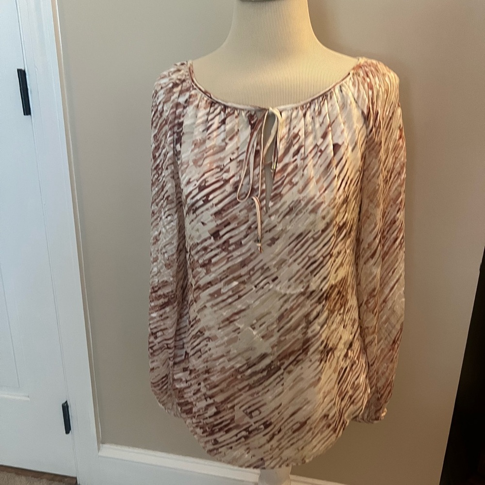 WHBM Silk Blend Top